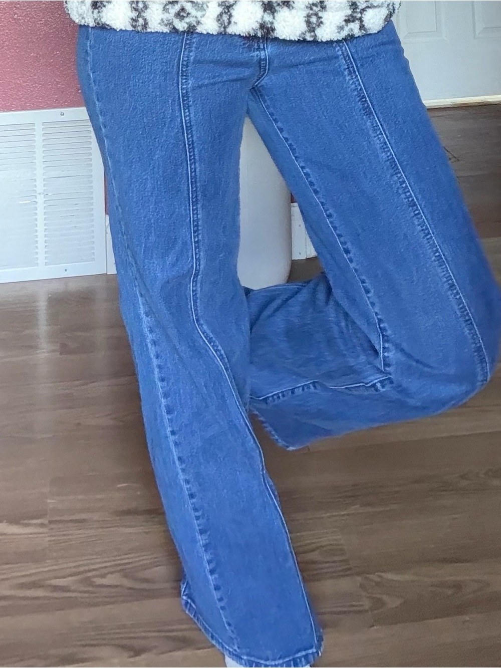 Universal Thread Blue Wide-Leg Flared Jeans